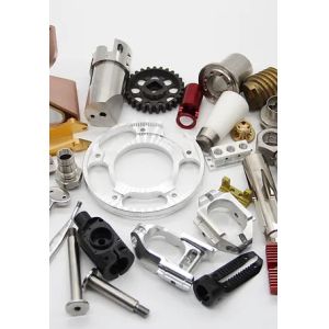 Precision Aluminum CNC Machined Components PEEK Machined Parts H14 Tolerance