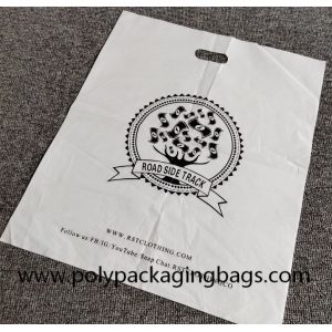 Gravure Printing 60 Micron Patch Handle Plastic Bags