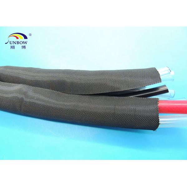 Non-flammable abrasive Self-locking Expandable Sleeving / Sleeves Fast fixing