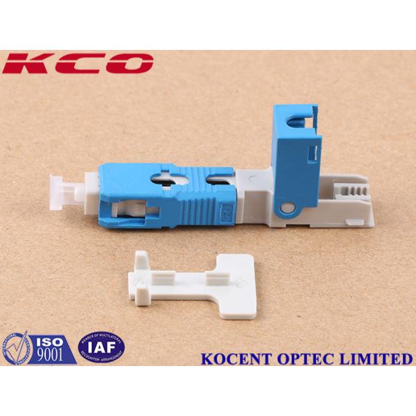 SC/UPC Fiber Optic Fast Connector with 55mm/60mm Length Low Insertion Loss 0.2dB and High Return Loss 55dB