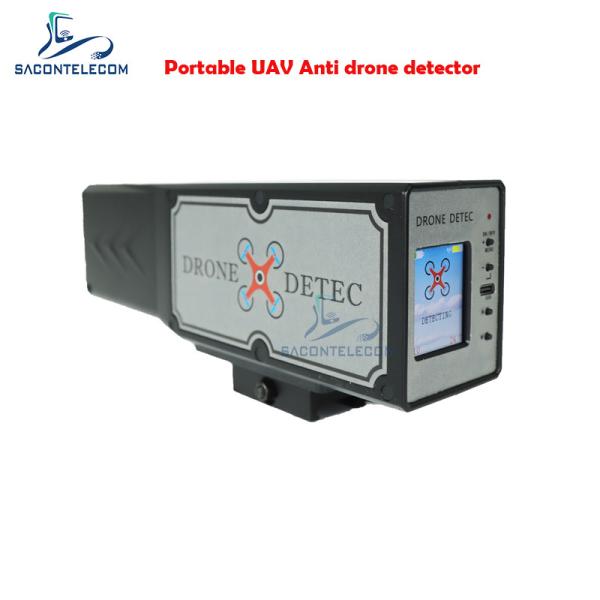 Handheld Drone Signal Detector 1.8 Inch LED 2.4G 5.8G 2KM Distance Built In