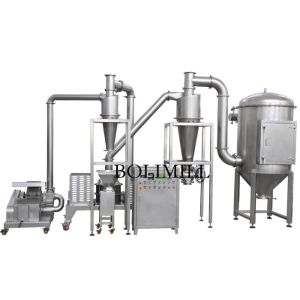 Herb Leaf 2000kg/h Powder Grinder Machine With Coarse Crusher
