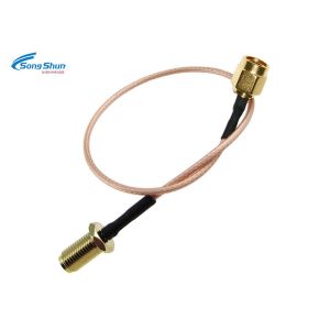 50ohm Antenna RF Cable Assemblies SMA Male Straight Plug Data Transmission