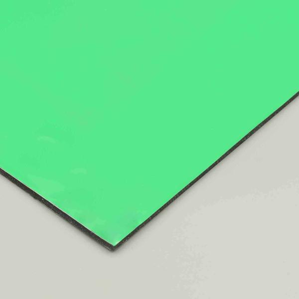 Buy SGS Apple Green PE Aluminum Composite Panel Acp Sheet Interior  available Aluminum Ceiling 4 X 8ft at wholesale prices