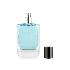 Packaging Free Sample Perfume Vial Bottle Square 100Ml Glass