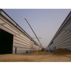 Steel Structure Agricultural Storage Warehouse Prefabricated Steel Sandwich