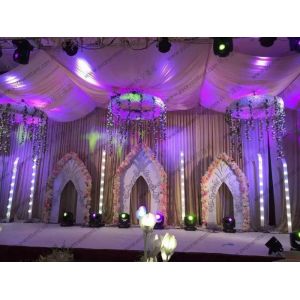 Purple Heavy Duty PVC Event Tent Wedding Tent with Inside Decorations With Self
