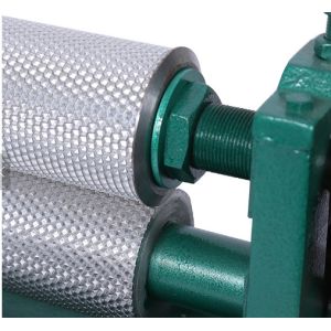 Embossing Bee Wax Press Mold Comb Emboss Used Manual Aluminum Alloy Roller