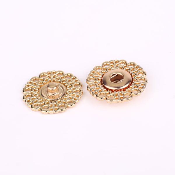 2020 High quality new design fancy metal alloy press sewing snap buttons
