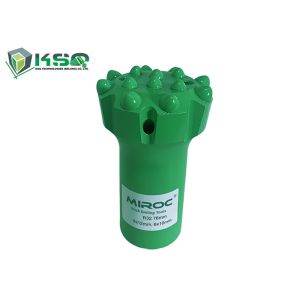 Professional Carbide Button Bits Rock Drilling R32 76mm Ballistic Mining Drill