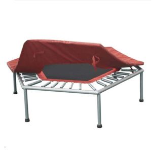 China Gymnastics Equipment  Folding Hexagon Indoor Children'S Hexagonal Trampoline on sale