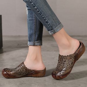 S180 Factory autumn and winter new retro ethnic style polished color flower