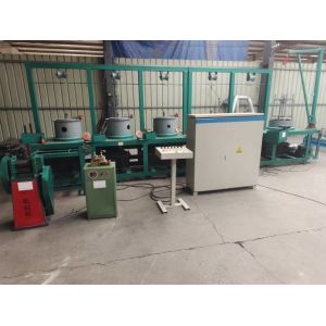 Inlet Wire 6.5mm Plc Steel Wire Drawing Machine Outlet Wire 2.8mm Motor 15kw