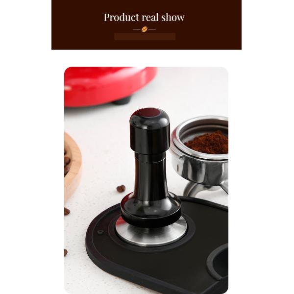 Constant Pressure Elasticity Coffee Tamper Adjustable 58mm for Pressing Coffee Powder