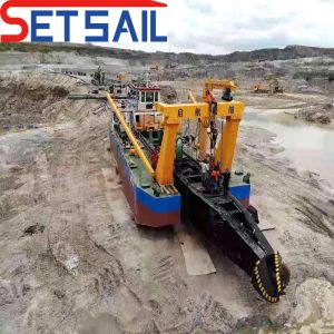Quality Hydraulic Control Diesel Engine Cutter Suction Dredger with Cyclone Type Hydrocyclone for sale