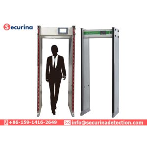 Government Buildings Check Archway Metal Detector IP65 With Remote Controller
