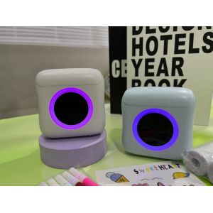 Portable Phone Thermal Mini Printer Sticker Bluetooth 200DPI