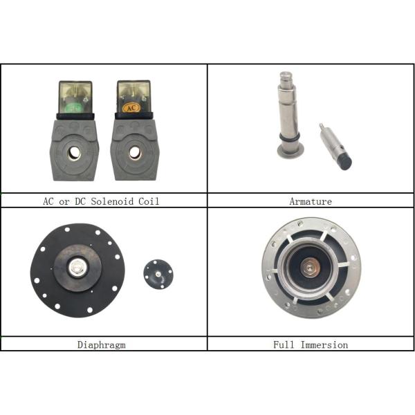 Details About CA89MM Diaphragm Valve AC220V AC110V AC24V DC24V: