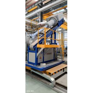 Ceramic Fiber Blanket Rotary Flux Injector 800kg 110-240V