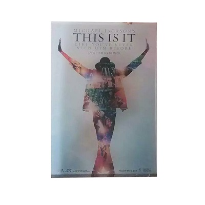 Spot UV Waterproof 3d Lenticular Poster With Movie Images