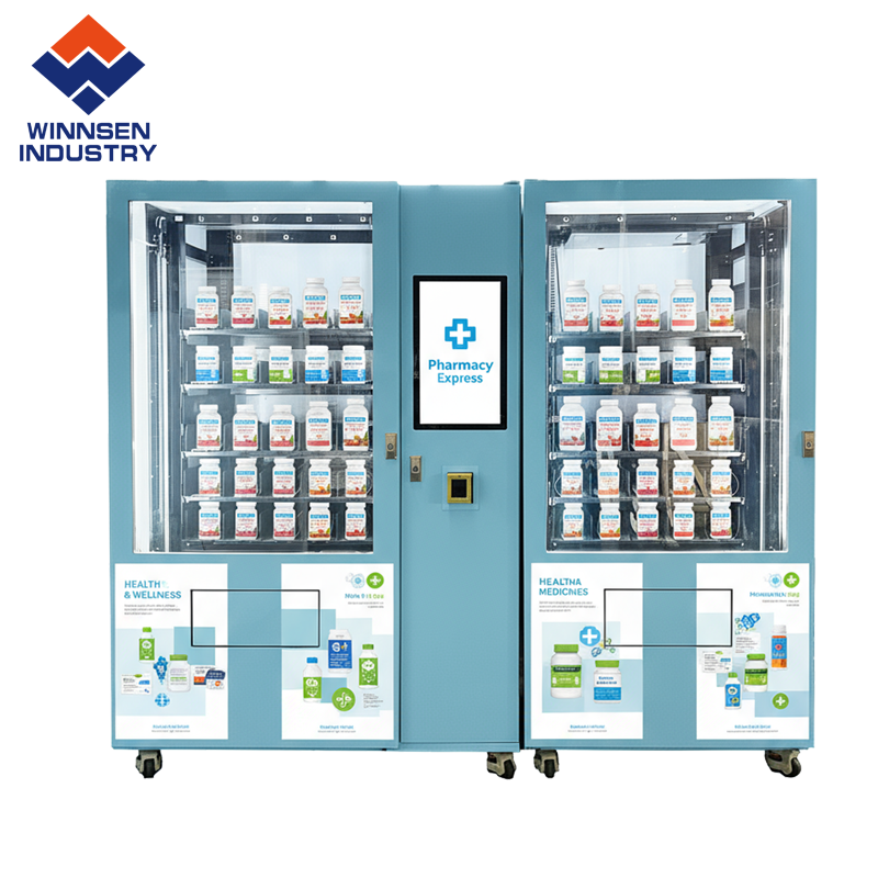 Smart Refrigerated Medicine Vending Machine With Touch Screen And Smart