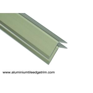Anodized Champagne Aluminum Edge Protector 20 X 20 Mmm For Wall Corner