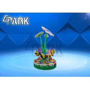 Outdoor Kiddy Ride Machine Bee Paradise 3 Players Coin Operated Amusement Park