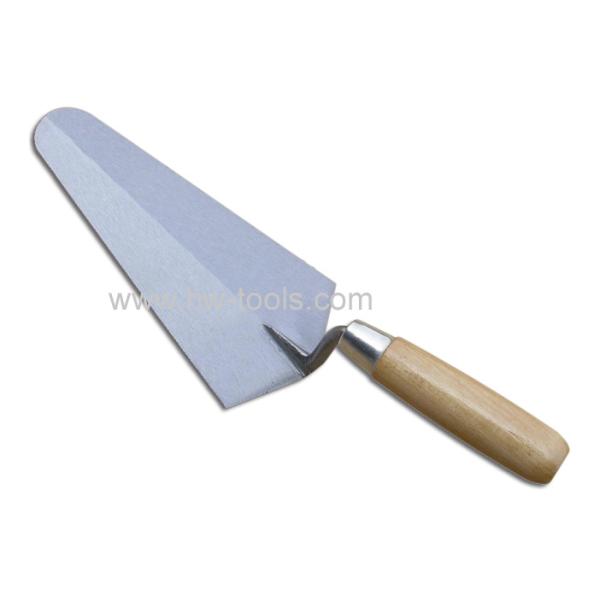 Buy Carbon steel blade bricklaying trowel with wooden handle at wholesale prices