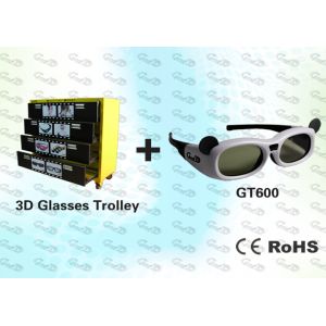 Quality 3D Package Silver 3D Glasses with Trolley for sale