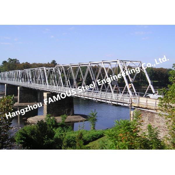 Buy High Performance Temporary Galvanized Surface Steel Bailey Bridge With Heavy Load Capacity at wholesale prices