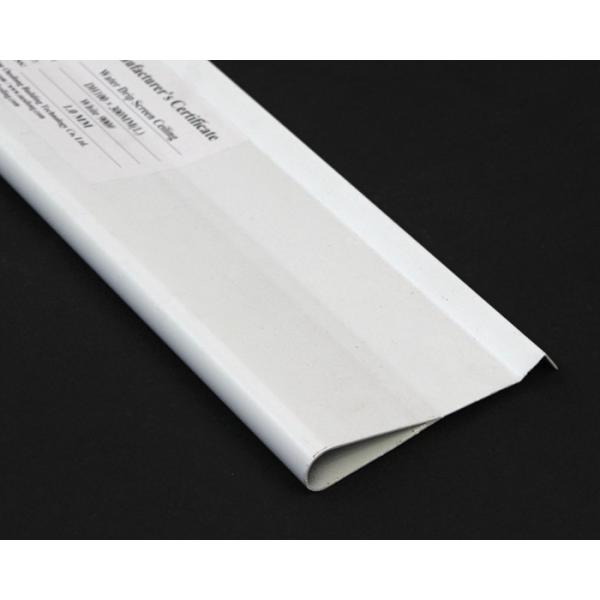 Weather Resistant 1.0mm Aluminium Baffle Ceiling , Linear Metal Suspended