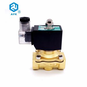 2 Way Lpg Gas Solenoid Valve 3/4" Natural 220V Volt Applied To Gas Oil Liquid