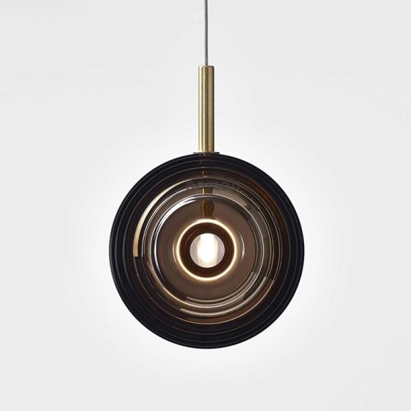 Modern LED Pendant Lights Black Glass Hanging Lamps Living Room Kitchen Lights(WH-GP-57)