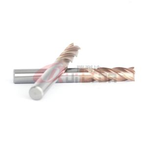 Solid Carbide 1/4 Inch End Mill Extra Long AlTiSiN Coating