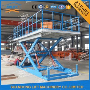 Four Cylinders Hydraulic Platform Lift With CE