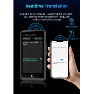 AI Writing ChatGPT Instant Voice Translator Machine Multi Language 4inch