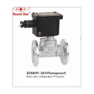 Flange Pilot Piston Explosion Proof Solenoid Valve Stainless Steel