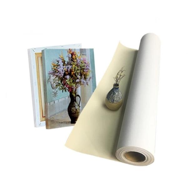 Buy Professional Eco Solvent Inkjet Printing Canvas 380gsm Matte Polycotton at wholesale prices