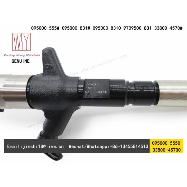 DENSO GENUINE AND BRAND NEW DIESEL FUEL INJECTOR 095000-5550, 33800-45700, 095000-8310 FOR HYUNDAI MIGHTY COUNTY HD78 3.