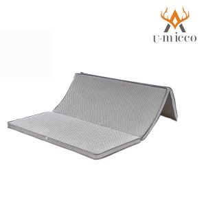 Quality Ultra Thin POE Portable Foldable Mattress Tri-fold Topper for sale