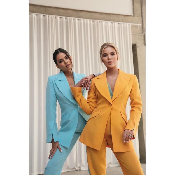 100% Polyester Formal Stylish Womens Suits Formal Skirt Suits For Women