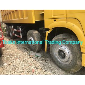 Used Construction Machinery HOWO Dump Truck 8× 4 Hot Sale