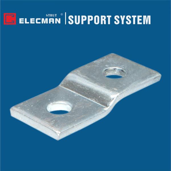 Buy ELECMAN Galvanized Steel 2 Hole Strut Z Bracket Wall Mount at wholesale prices