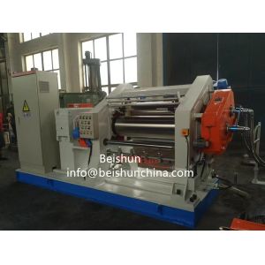 Customization 3 roll Rubber Coating Calender Machine With Water Cooling Mode