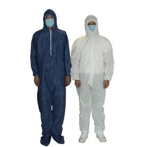 S-3XL Disposable Protective Gear Safety Coverall Medical Elastic Waist