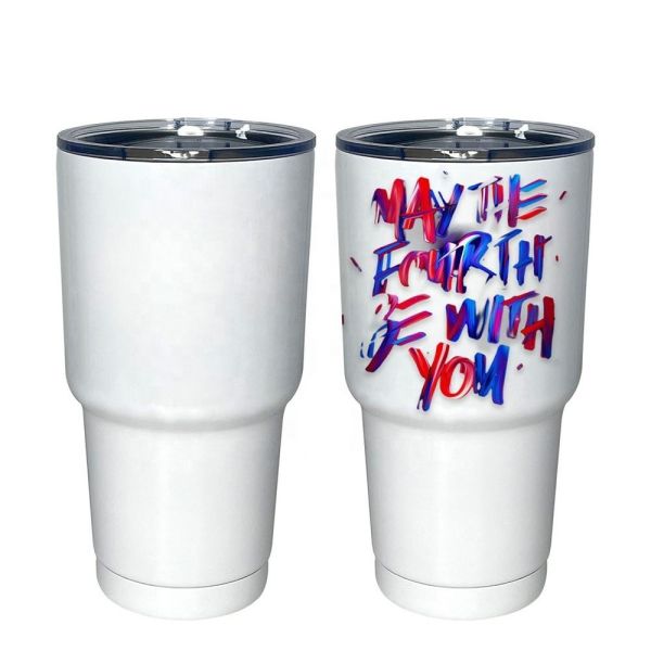 20oz And 30oz Blank Sublimation Tumblers Double Walled Vacuum Insulated