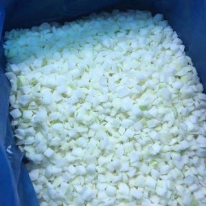 IQF Frozen Diced White Onion 10*10mm For Catering