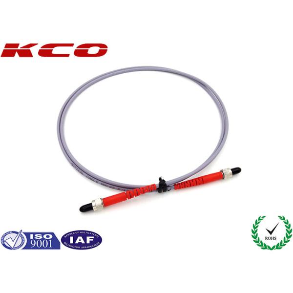 SMA905 SMA906 Fiber Optic Cable Multimode Metal Ferrule / SMA Patch Cord / SMA