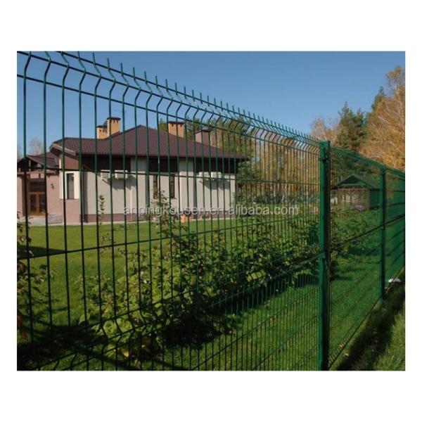 Pressure Treated Heat Treated 3D Curved Garden Edging Farm Fence for Home