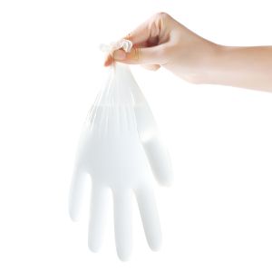 Eco Friendly XL 115mm Disposable Medical PVC Gloves